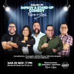¡Sábado de Improv & Stand Up Comedy en el Rincón del Steak!🎤🤣 2 Diciembre
