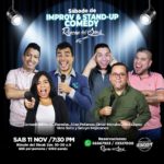 ¡Sábado de Improv & Stand Up Comedy en el Rincón del Steak!🎤🤣 11 Noviembre