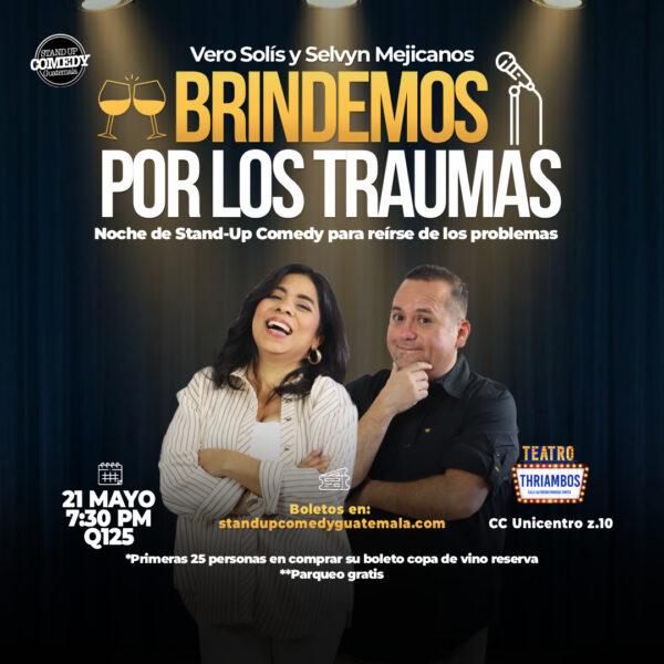 Brindemos por los Traumas | Noche de Stand-Up para reírse de los problemas